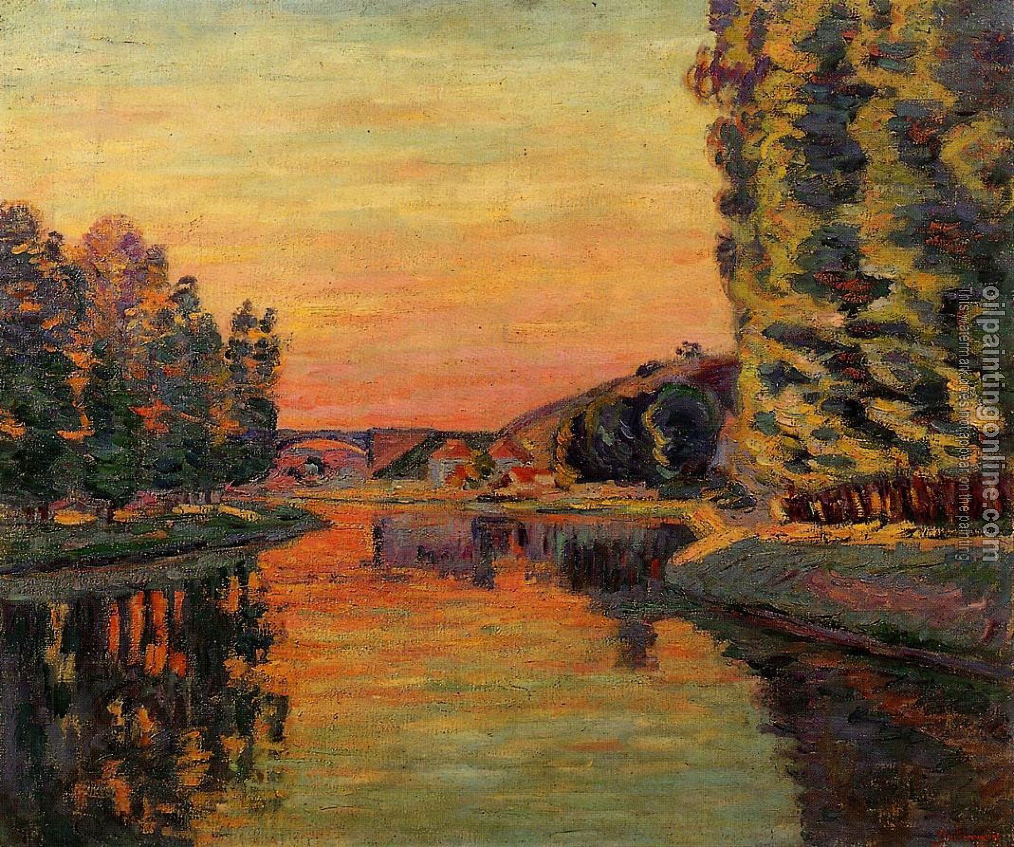 Guillaumin, Armand - Moret, July